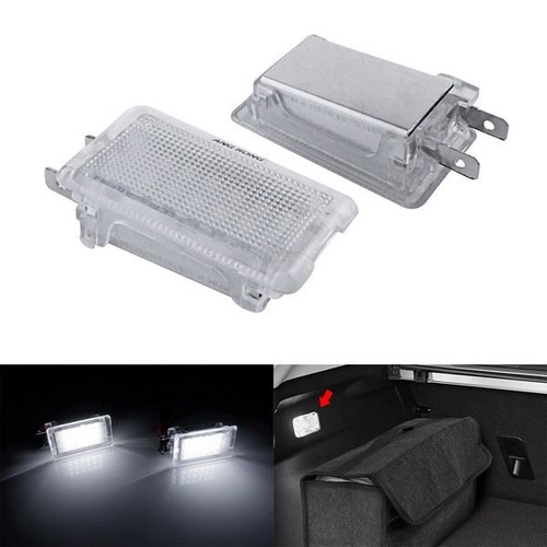 White led trunk boot roof - white,