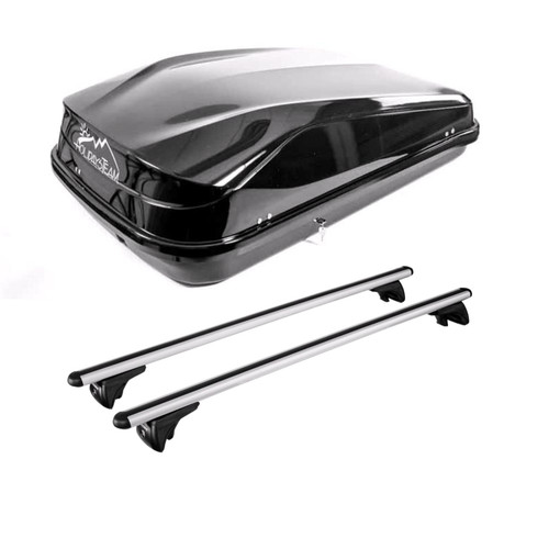 Roof rack and box - box, opel